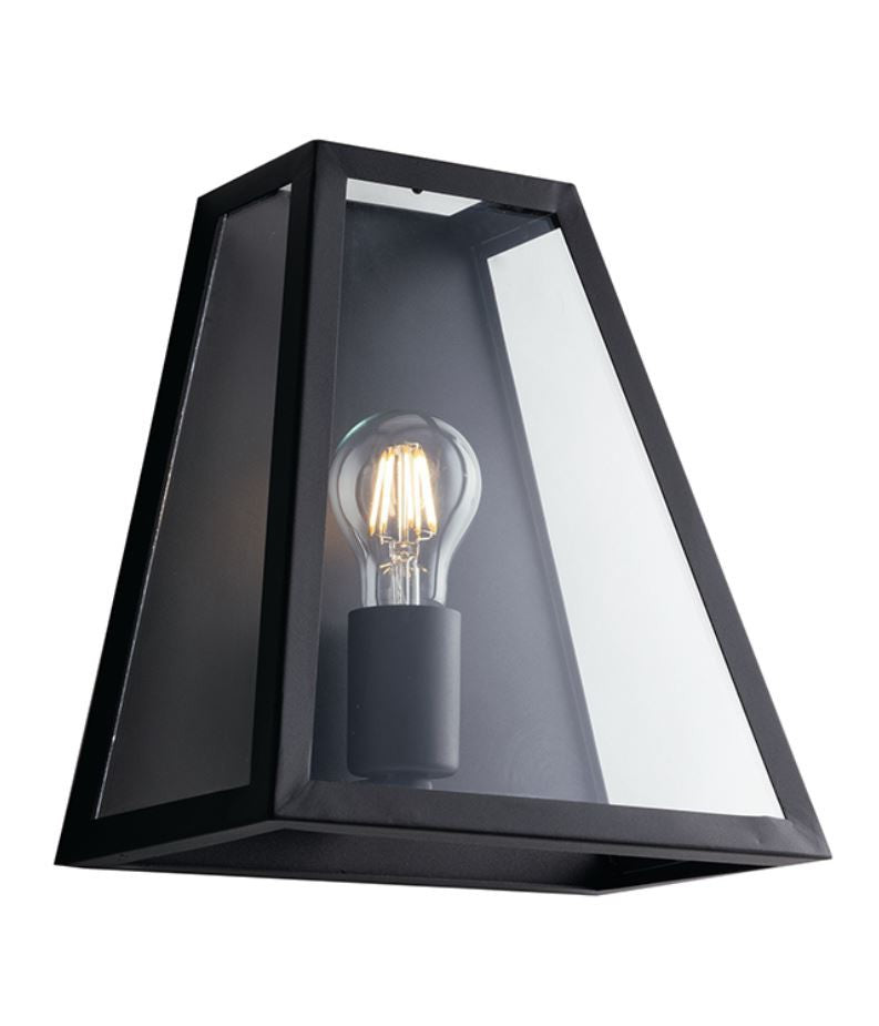 Applique metallo nero diffusore vetro temperato 1XE27 non incl. LEXINGTON Applique metallo nero diffusore vetro temperato 1XE27 non incl. LEXINGTON